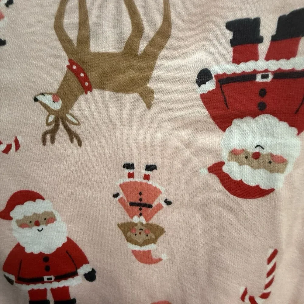 Carter's Just One You Baby Christmas Pajamas 2 Piece Set 18 Months NWT Santa Red